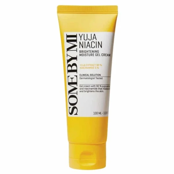 Tube jaune Some By Mi Yuja Niacin Brightening Moisture Gel Cream 100 ml