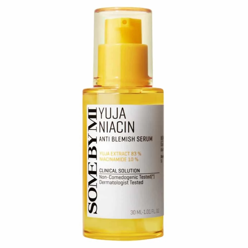 some-by-mi-yuja-niacin-serum-anti-imperfections-30ml.jpg Flacon pompe jaune Some By Mi Yuja Niacin Anti Blemish Serum 30 ml