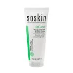 Tube blanc Soskin Age Detox masque lissant double action 75 ml bande verte