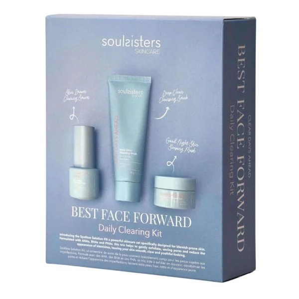 Soulsisters Clear Days Ahead Best Face Forward Kit Anti-imperfections Quotidien 1u – photo 2