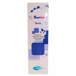 Étui blanc et bleu SeptiSpirit spray désinfectant Spirit Pharma 125 ml