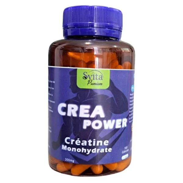 Svita Premium Creapower Créatine Monohydrate 300mg 160 Gélules
