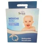Boîte Svita Premium Mouche Bébé avec bébé souriant et aspirateur nasal