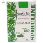 Boîte verte et blanche de 120 comprimés Svita Premium Spiruline 500 mg