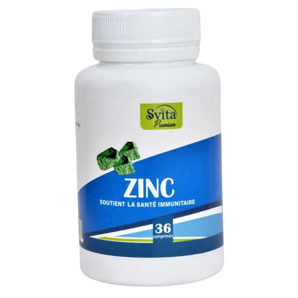 svita-premium-zinc-36-comprimes.jpg Pot blanc de 36 comprimés Svita Premium Zinc à l'étiquette bleue