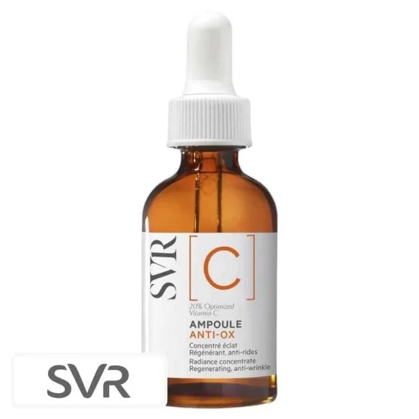 SVR Ampoule (c) Anti-ox Concentré Eclat Régénérant Anti-rides 30ml