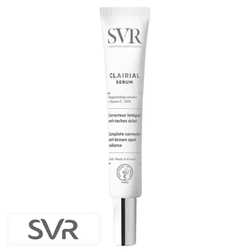 svr-clairial-serum-correcteur-integral-anti-taches-eclat-30ml.jpg Tube blanc SVR Clairial Sérum correcteur intégral anti-taches 30ml