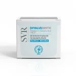 Étui bleu et blanc SVR Hyalu Biotic recharge gel hydratant repulpant