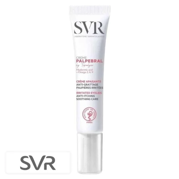 SVR Palpebral Crème Apaisante Anti-grattage Paupières Irritées 15ml
