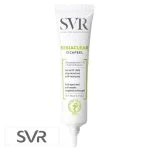 Tube blanc SVR Sebiaclear Cicapeel gel actif ciblé 15ml debout
