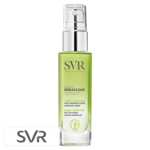 SVR Sebiaclear Sérum Correcteur Global Anti-imperfections Marques Et Rides 30ml