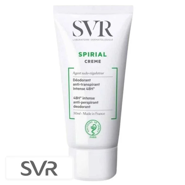 SVR Spirial Crème Déodorant Anti-transpirant Intense 48h 50ml