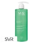 Flacon pompe vert SVR Spirial Déo-douche gel lavant déodorant 400ml