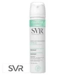 Aérosol compressé gris SVR Spirial spray anti-transpirant déodorant 75ml