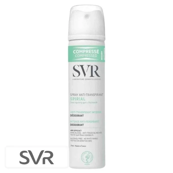 SVR Spirial Spray Déodorant Anti-transpirant Intense 48h 75ml