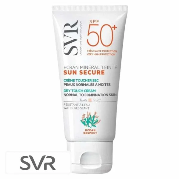 SVR Sun Secure Crème Minérale Teinté Toucher Sec Peau Normale À Mixte 60g