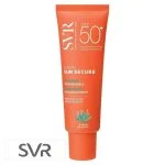 Tube orange SVR Sun Secure Fluide non gras SPF50+ fini invisible