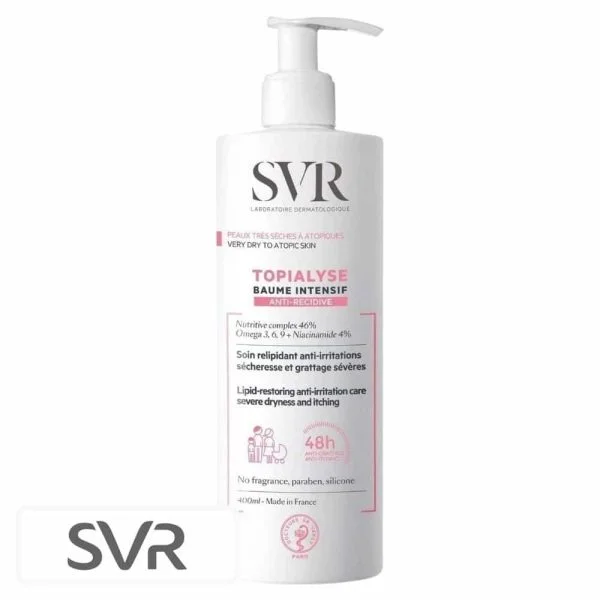 SVR Topialyse Baume Protect+ Réparateur Apaisant 48h 400ml