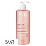 Flacon-pompe rose SVR Topialyse Gel Lavant apaisant hydratant 400 ml