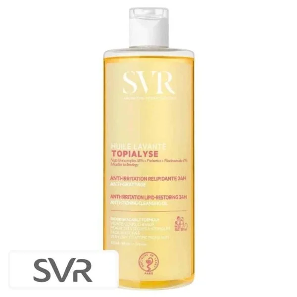 SVR Topialyse Huile Lavante Anti-irritations Relipidante 24h Anti-grattage 400ml