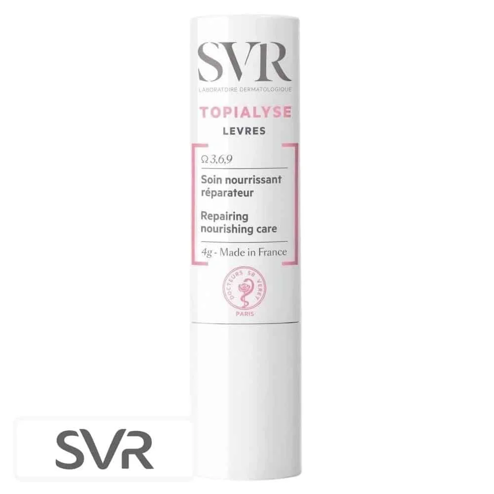 svr-topialyse-stick-levres-nourrissant-reparateur-4g.jpg Stick blanc SVR Topialyse Lèvres soin nourrissant réparateur 4 g
