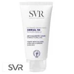 Tube blanc SVR Xérial 50 Extrême crème pieds anti-callosités 50 ml