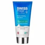 Tube bleu et blanc du gommage Swiss Image Gentle Exfoliating Daily Scrub