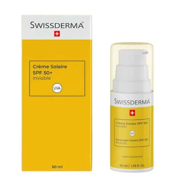 Swissderma Crème Solaire SPF50+ Invisible 50ml
