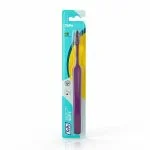 Brosse à dents TePe Select prune sous blister turquoise et jaune