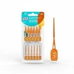 Blister TePe EasyPick orange taille XS/S avec bâtonnets interdentaires souples