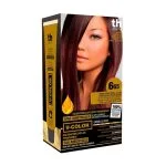 Coffret noir et doré th pharma V-Color 6.65 blond foncé rouge acajou