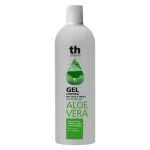 Flacon gris et vert du gel corporel th pharma aloe vera peau sèche