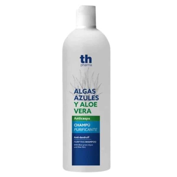 Th-Pharma Shampoing Purifiant Anti-pelliculaire Algues Bleues Et Aloe Vera 750ml