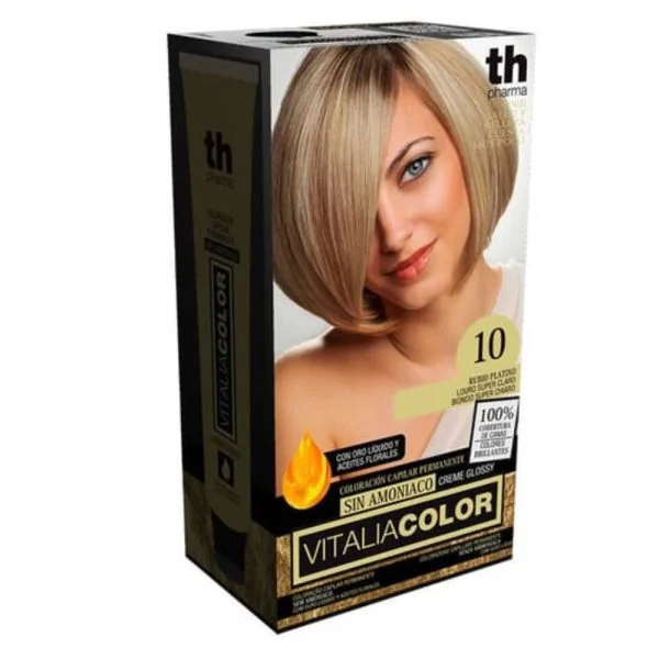 Th-Pharma Vitalia Color Coloration Capillaire Sans Ammoniac Th-pharma N 10.0 Blond Platine