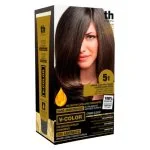 Coffret noir et doré th pharma V-Color 5.1 châtain clair cendré