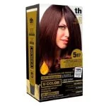 Coffret noir et doré th pharma V-Color 5.57 châtain clair acajou violet