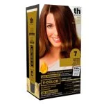 Coffret coloration TH Pharma nuance 7.0, boîte noire et dorée avec tube