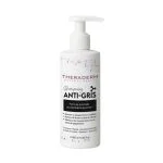 Flacon pompe blanc Theraderm Shampoing Anti-Gris 400 ml au peptide Greyverse