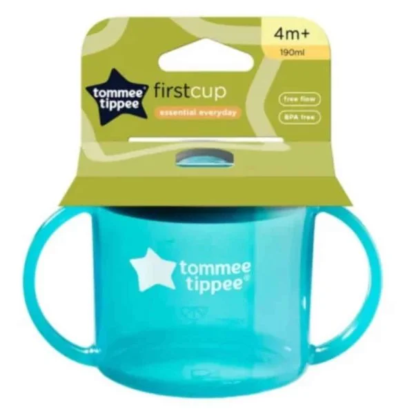 Tommee Tippee Everydayessentials Firstcup Première Tasse À Bec 4mois+ Mauve 190ml 1u