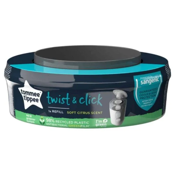 Tommee Tippee Twist Et Click Recharges Poubelle À Couches 1u
