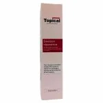 Boîte rose et bordeaux de l'émulsion réparatrice Topical flacon de 50 ml