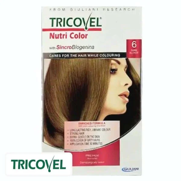 Tricovel Nutri Color Coloration Capillaire 6.0 Blond Foncé