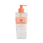 Flacon pompe Ultra Compact Facial Cleansing Gel 250 ml étiquette corail