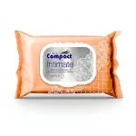 Paquet orange de 25 lingettes intimes Ultra Compact pH 5,5