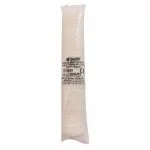 Bande de gaze hydrophile blanche enroulée sous sachet individuel transparent