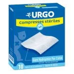 Boîte de compresses stériles Urgo en gaze hydrophile pur coton grand format