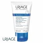 Tube blanc et bleu Uriage Bariéderm-CICA crème mains isolante réparatrice 50 ml