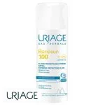 Flacon-pompe blanc Uriage Bariésun 100 fluide protecteur extrême SPF50+ 50 ml