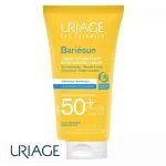 Tube jaune Uriage Bariésun crème hydratante SPF50+ non parfumée peaux sensibles