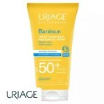 Tube jaune Uriage Bariésun crème hydratante SPF50+ 50 ml peaux sensibles